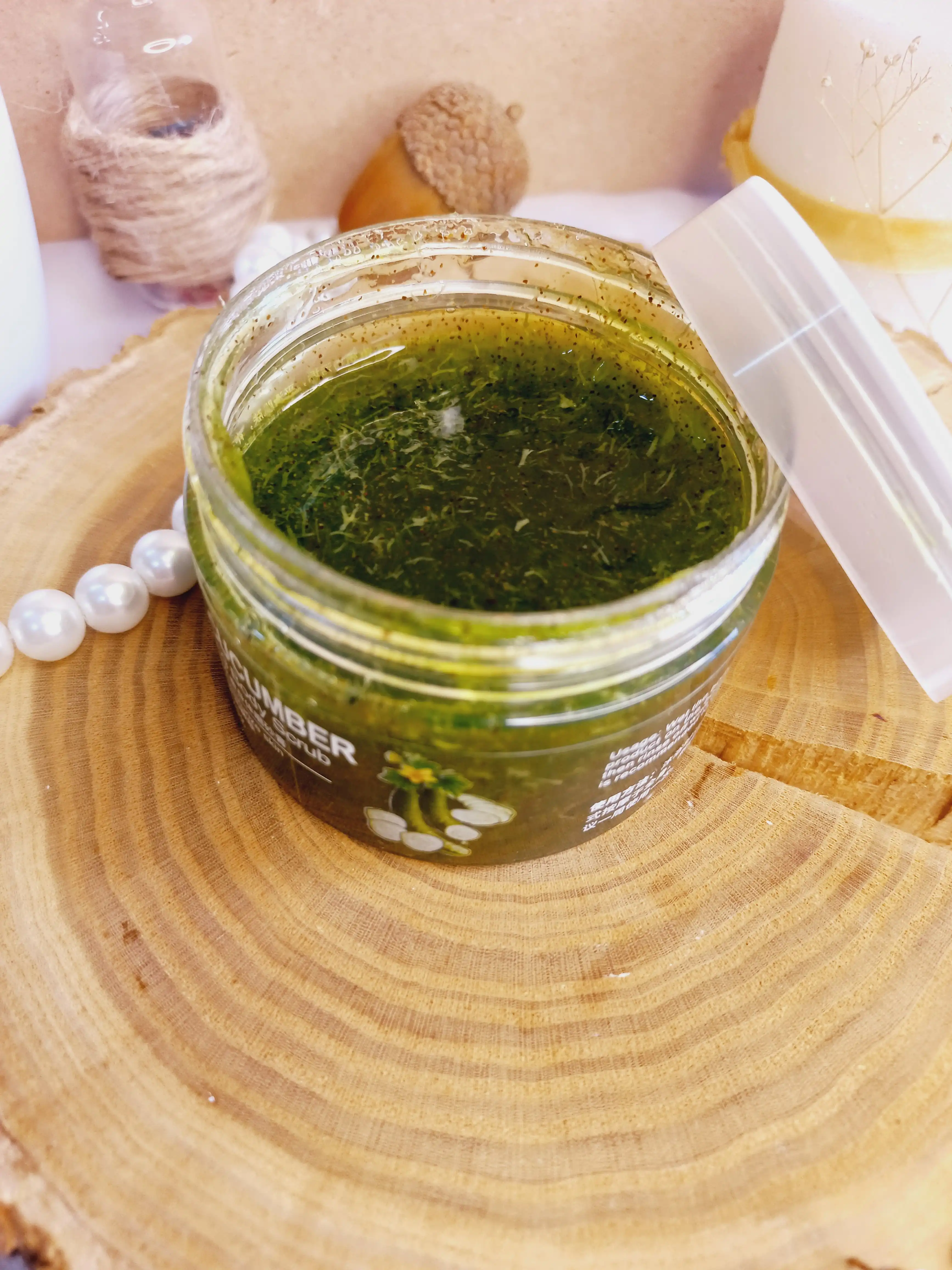 اسکراب طبیعی بدن عصاره خیار بیواکوا BIOAQUA | پخش عمده