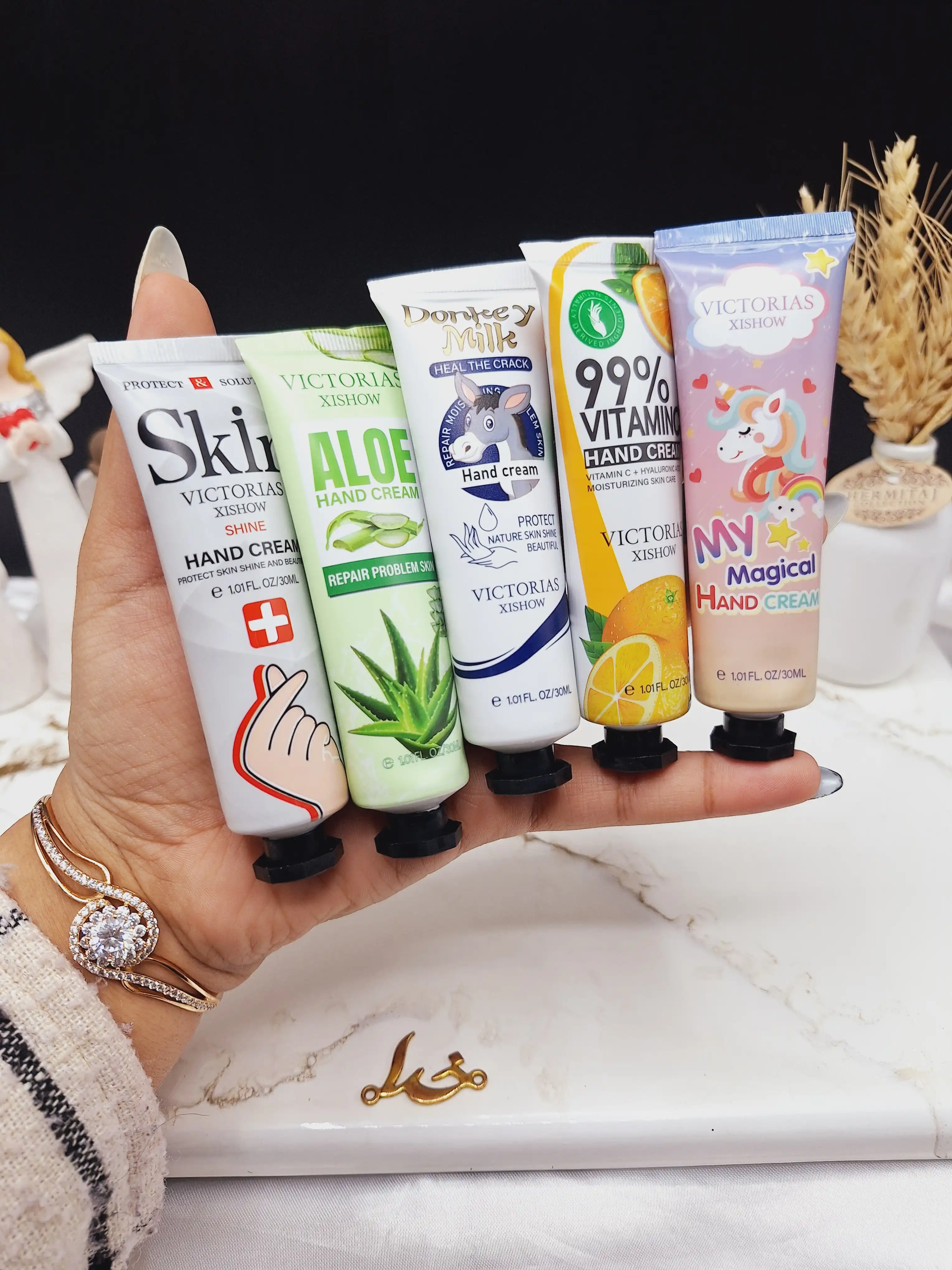 پک 5عددی کرم دست میکس ویتامینه   30 گرم برند ویکتوریا VICTORIAS کد CX7515
