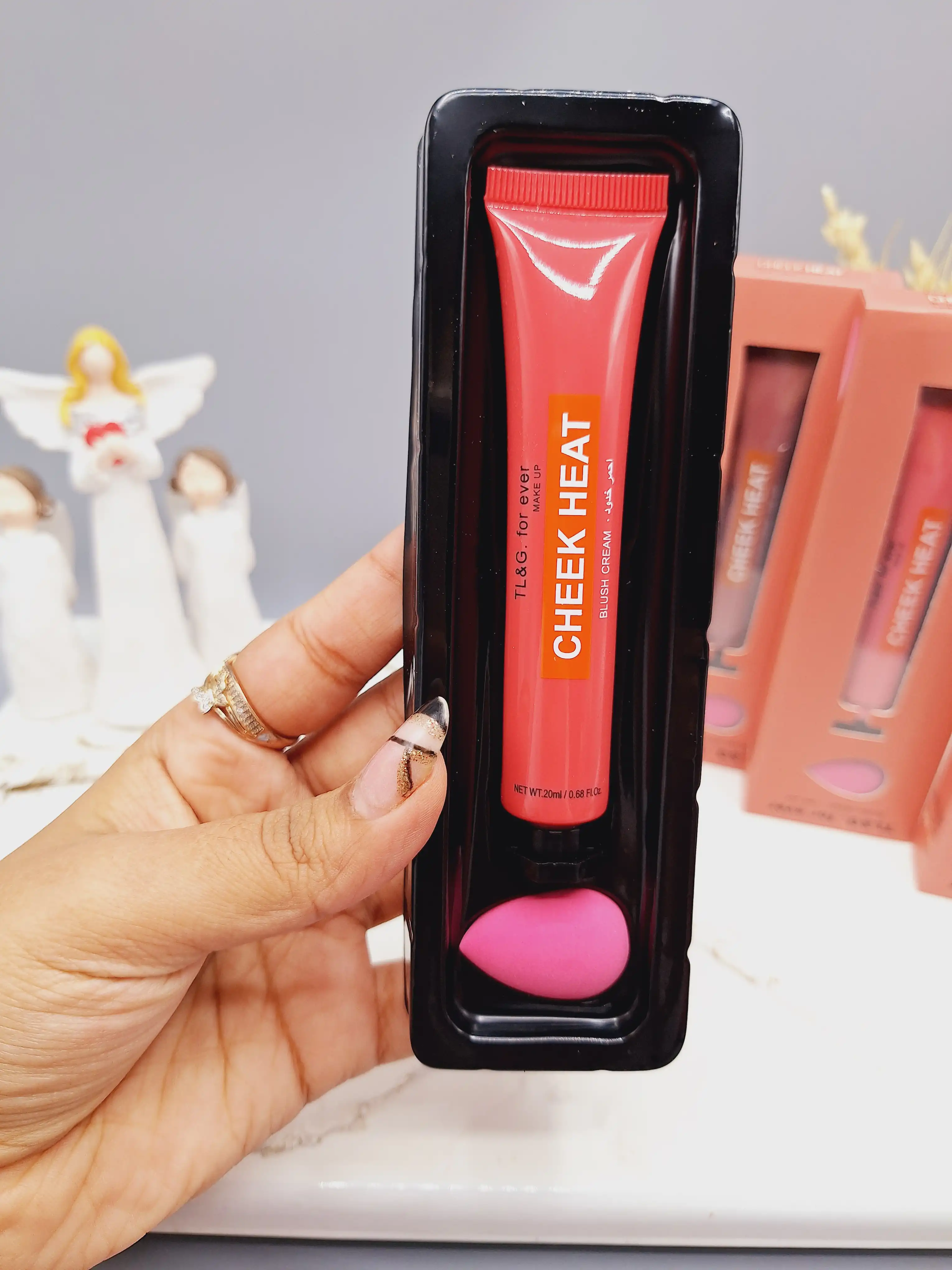 رژ گونه مایع پرطرفدار تیوپی پد دار برند فوراور کد 1340