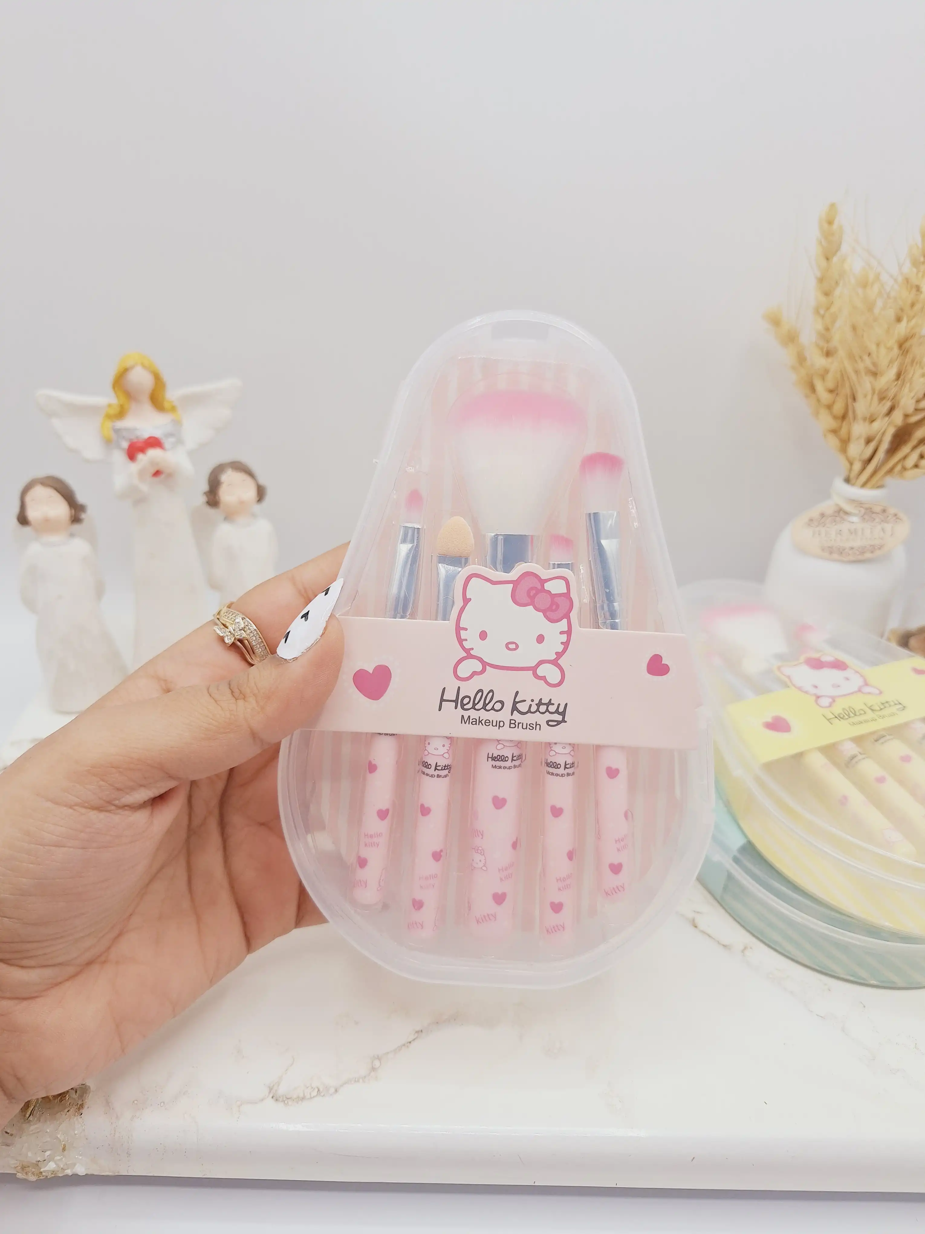 ست براش 5تکه فانتری کیتی بسیار زیبا و دخترونه