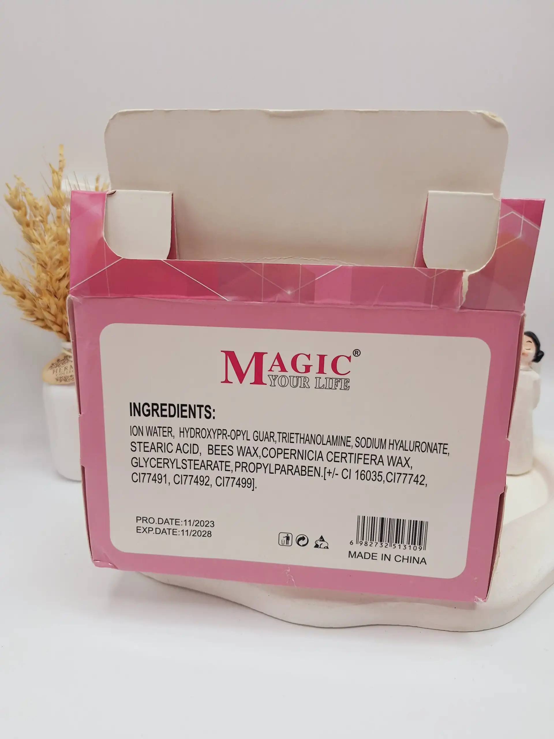 ژل لیفت مژه و ابرو برند مجیک کد 1310 (صورتی)