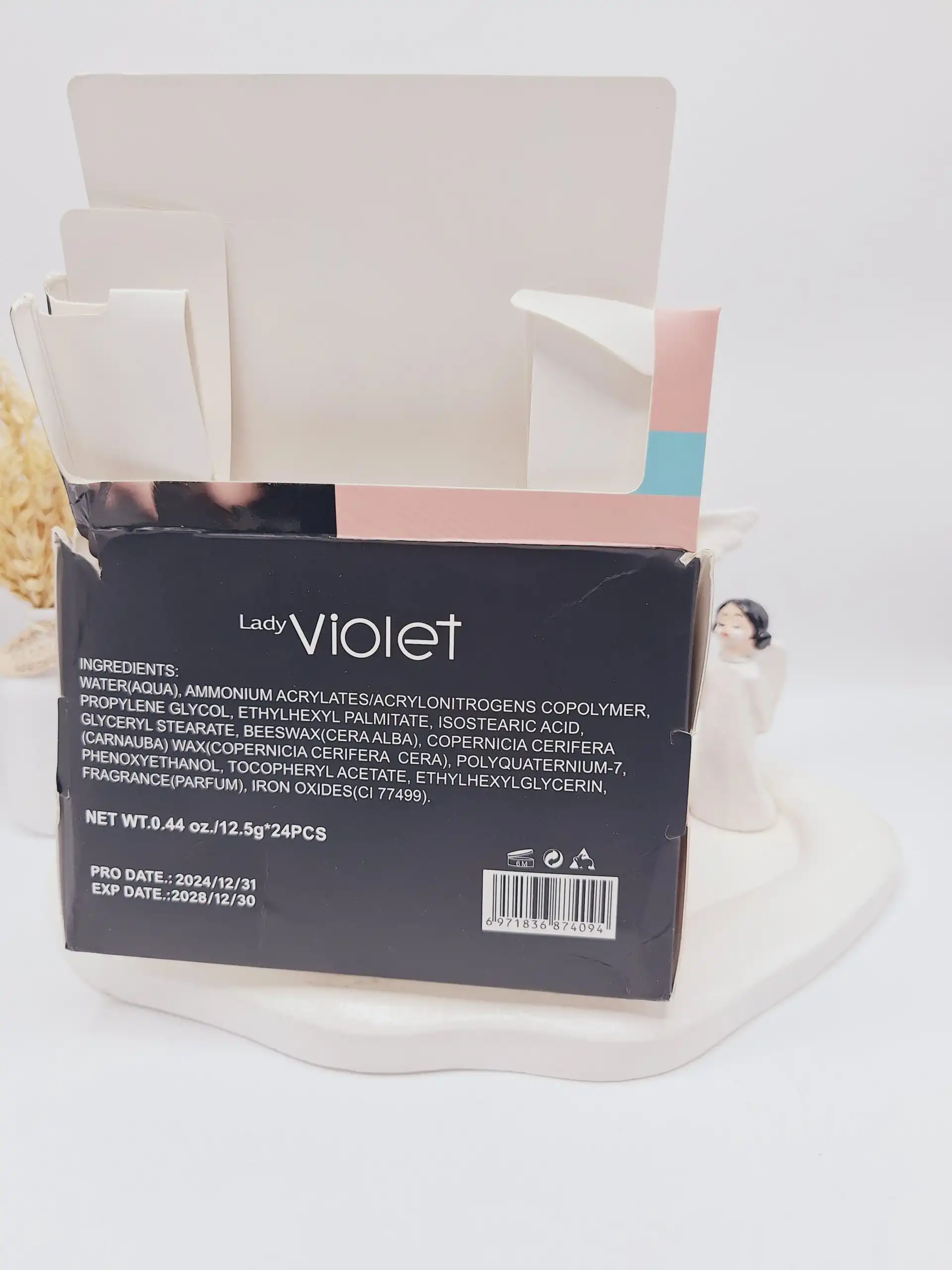 ریمل ژله ای ضد آب لیدی ویولت Lady Violet Mascara کد 0263