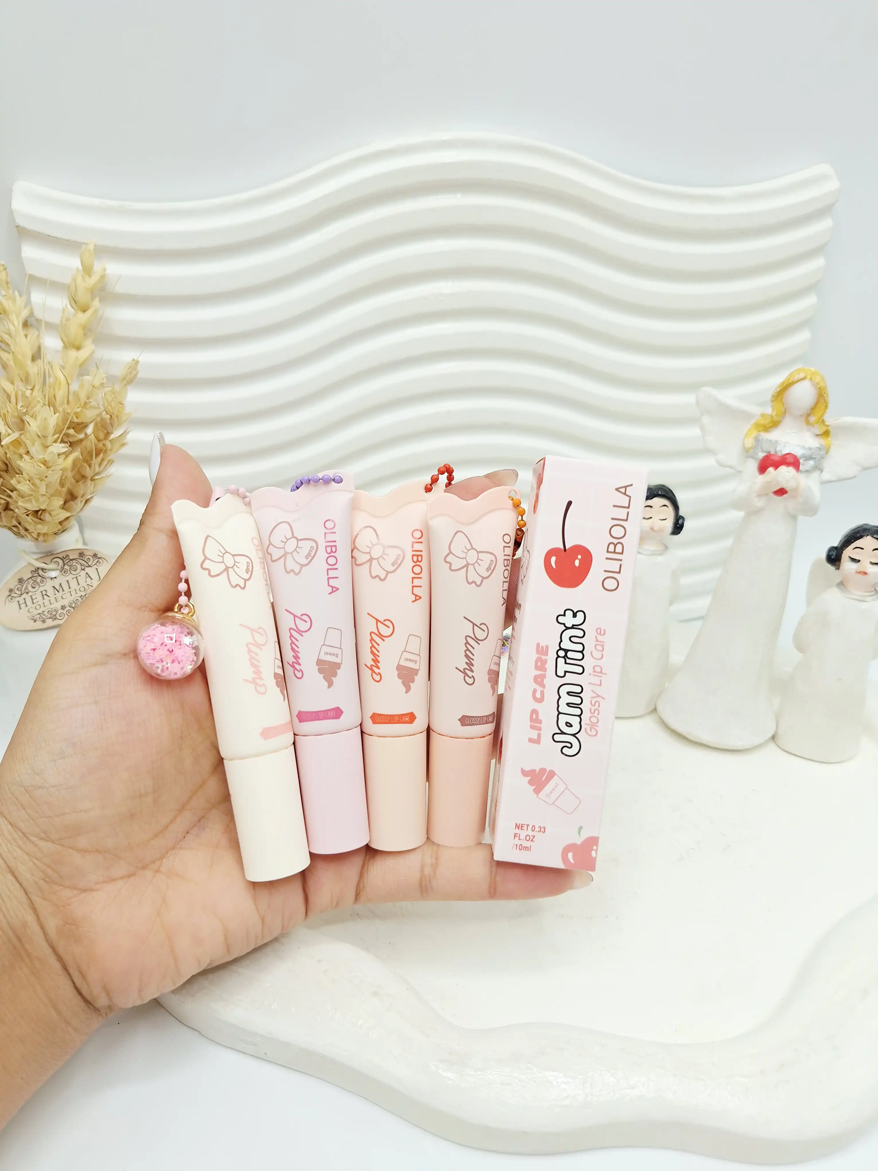 لیپ گلاس بستنی نرم کننده و براق کننده اولی بولا OLIBOLLA JAM TINT اورجینال وارداتی کد 247