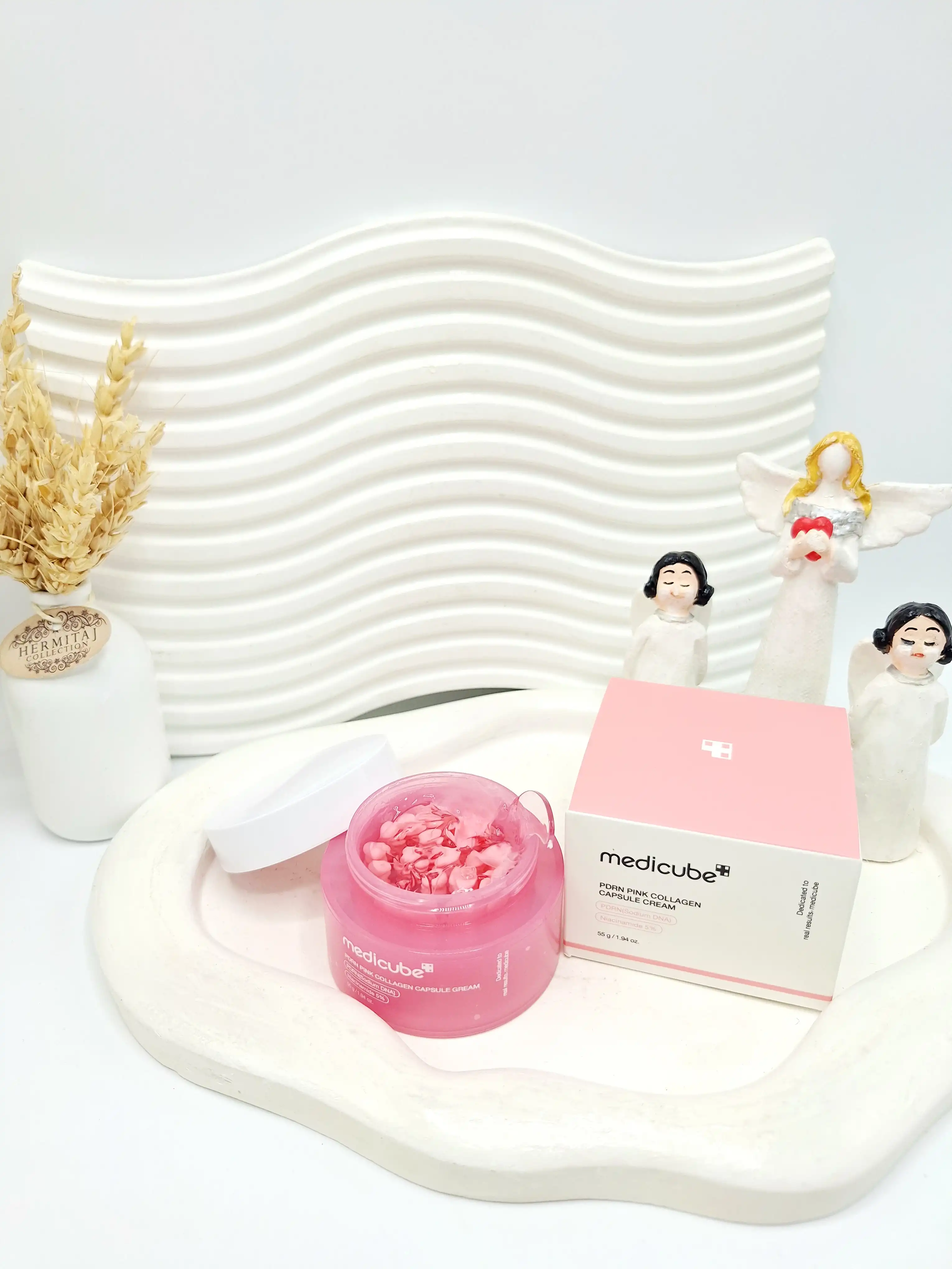 کرم کپسولی کلاژن PDRN PINK مدیکیوب های کپی درجه ۱ به ساخت امارات کد 8885