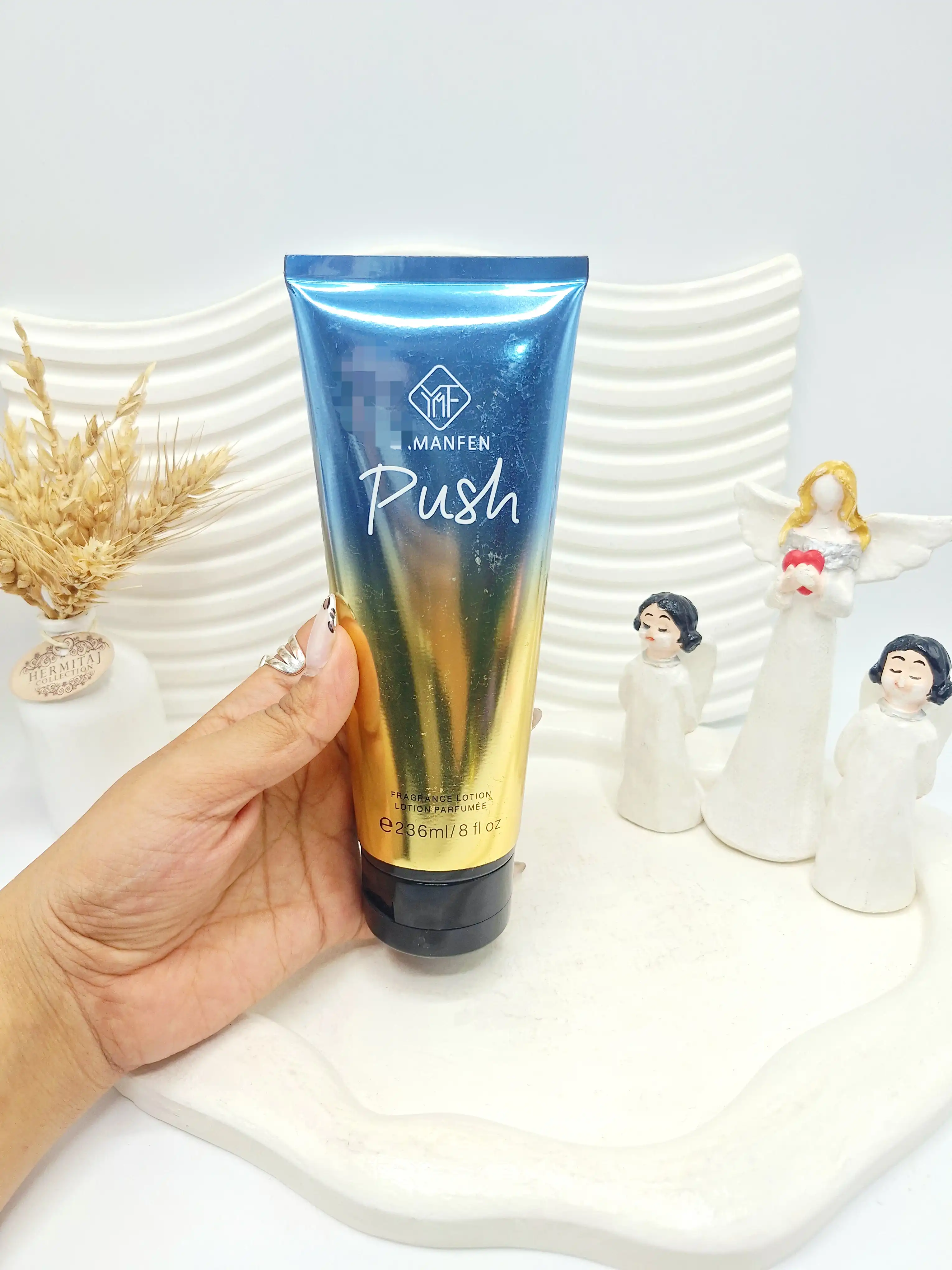لوسیون بدن تیوپی مدل Push برند YAMANFEN حجم 236 میل