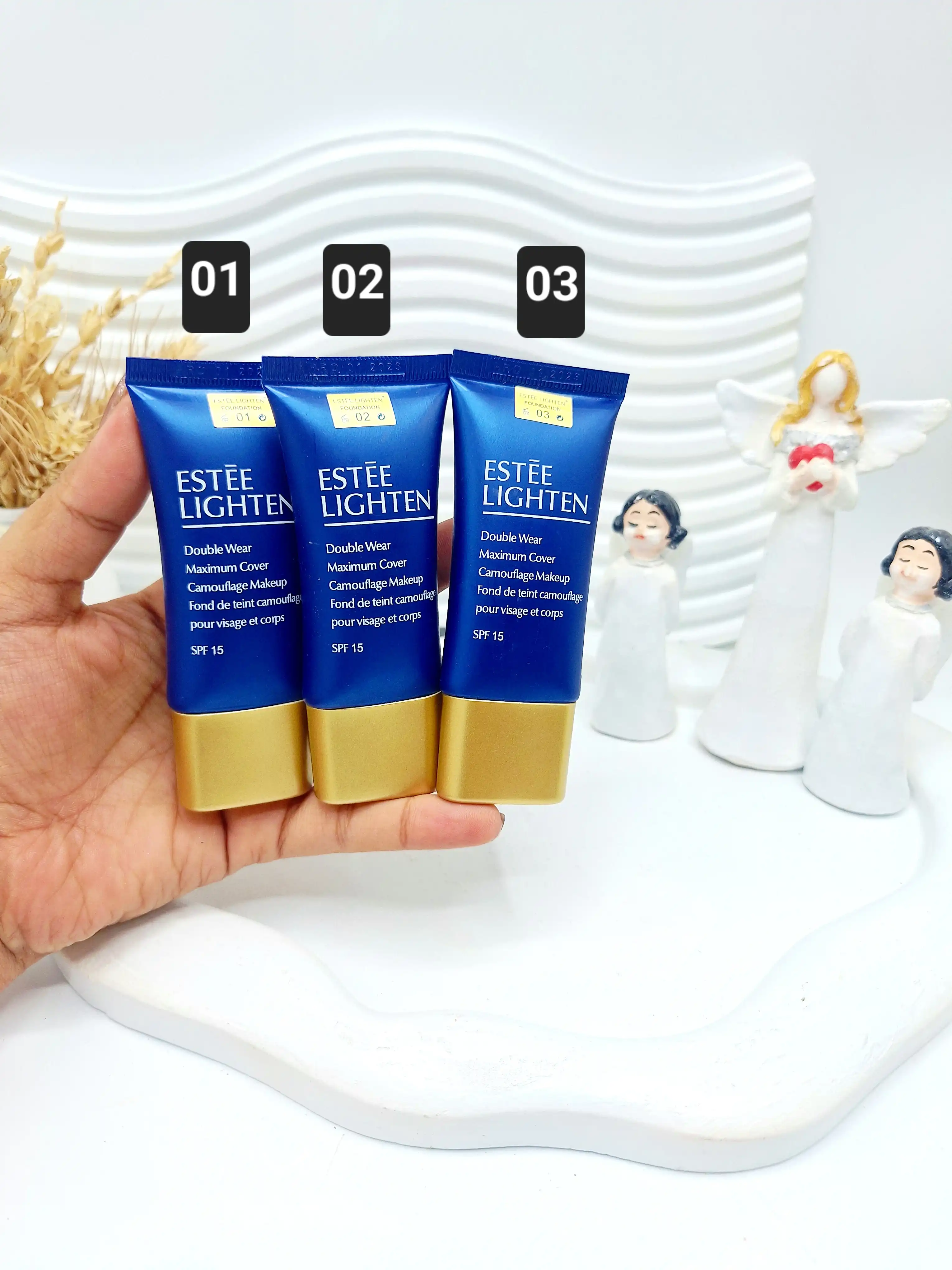 کرم پودر تیوپی با پوشانندگی بالا و SPF15 استی لایتن حجم 35 میل